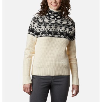 Columbia Ženske Puloveri - Pine Street Jacquard Krem | LPOA-47953